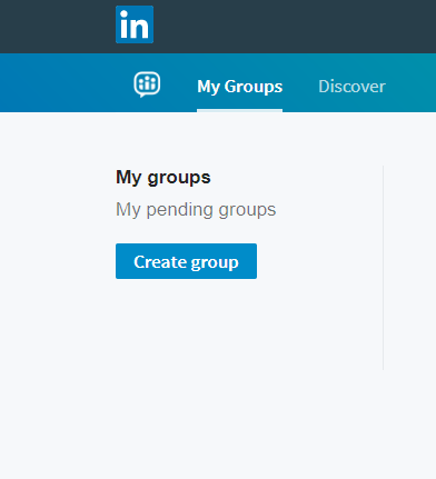 create a group to promote event