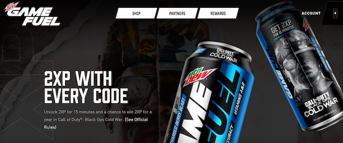 games as a service mtn dew