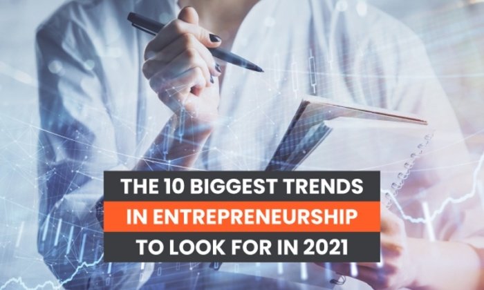 The 10 Biggest Trends in Entrepreneurship to Look For in 2021