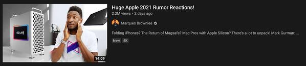 marques brownlee youtube video thumbnail example