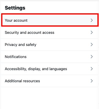 How to Find Old Tweets - Go to Account Settings at Twitter's Advanced Search