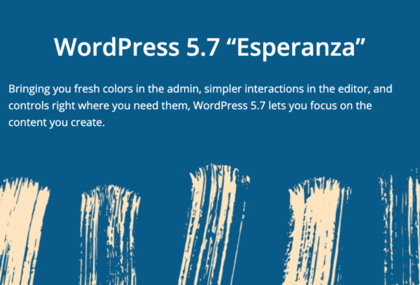 SEO news in March 2021: WordPress 5.7 Esperanza