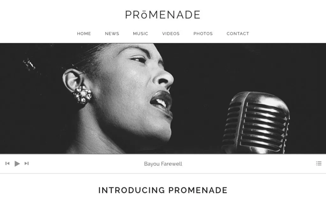 promenade  wordpress theme for podcasts preview page